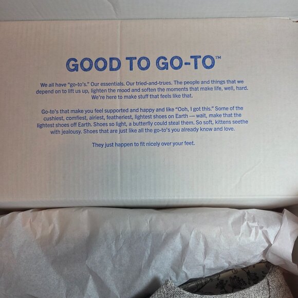 NWT -- Hey Dude Wendy Blend Linen Casual Shoes, Iron/Light Grey Blend, Size 8 - Picture 10 of 14